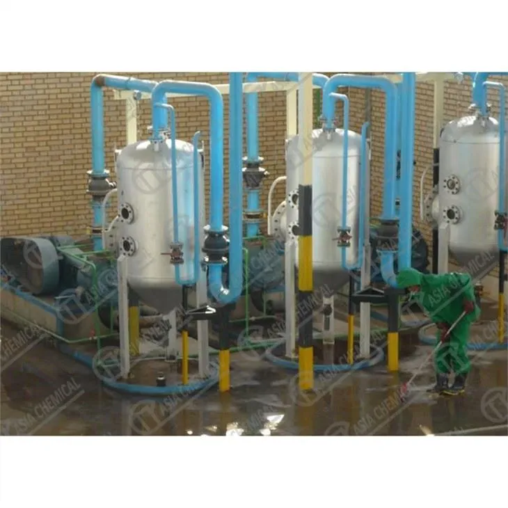 Závod na křemičitan sodný (vodní sklo).